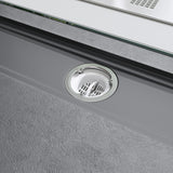 glasvilla Duschwanne Duschtasse für Duschkabine flach Rechteckig Beton-Grau aus hochwertigem Mineralguss Corvus