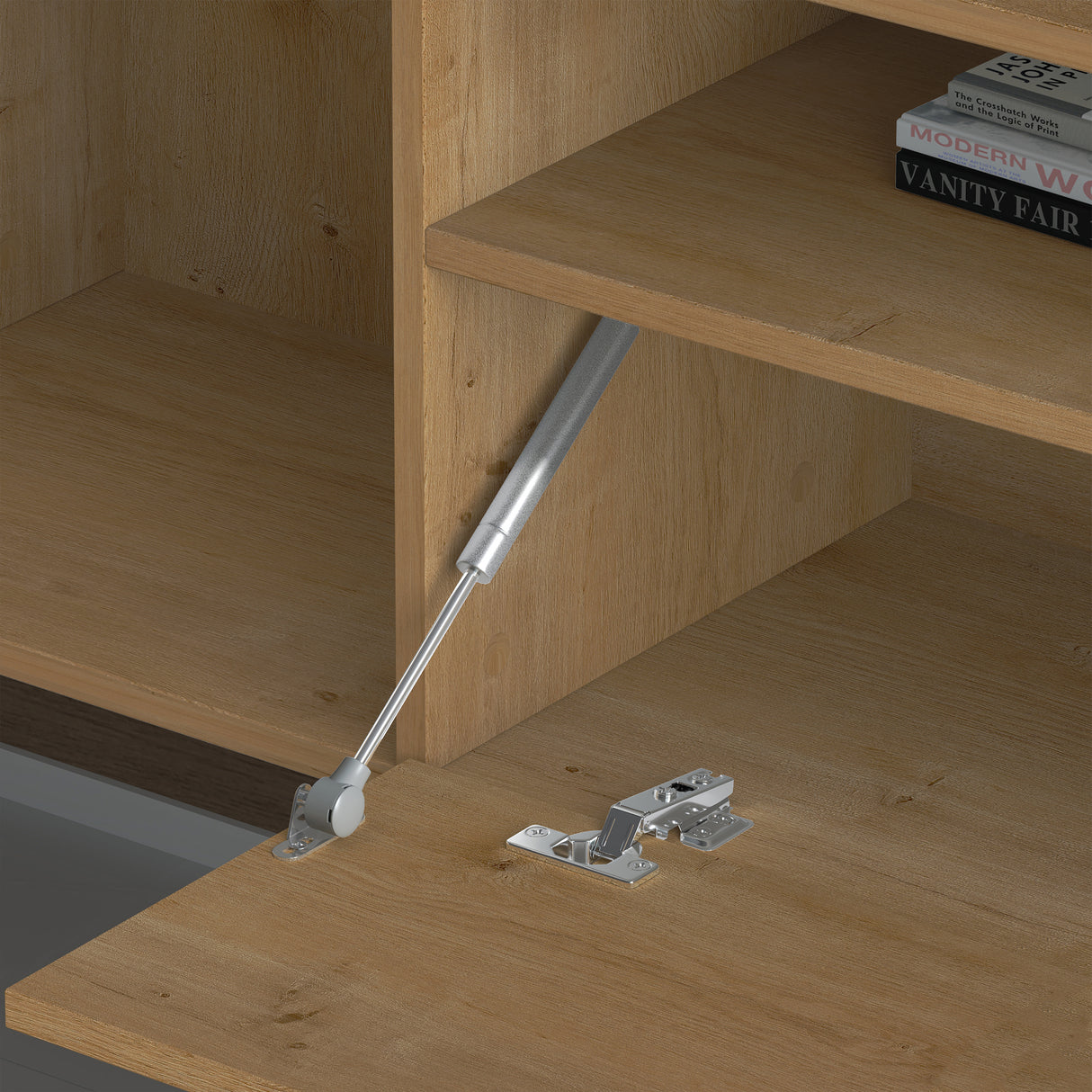 glasvilla TV Schrank Fernsehschrank 3 Türen mit Soft-Close Lowboard Hängeschrank Fernsehtisch für Wohnzimmer Fernsehschrank03