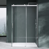 glasvilla Eckdusche Duschkabine Sicherheitsglas 8mm ESG beidseitige NANO-Beschichtung Schiebetür Dusche Ravenna17K