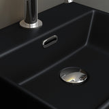 glasvilla Waschbecken keramik Aufsatzwaschbecken Hängewaschbecken Waschtisch mit Nano-Bechichtung Brüssel206