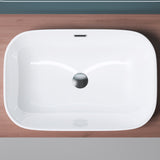 glasvilla Waschbecken Einbauwaschbecken mit Nano-Beschichtung, Keramik in weiß Brüssel5082