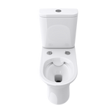 glasvilla Stand-WC Toilette Stand Toilette aus Keramik Spülrandloses WC bodenstehenden Toiletten