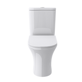 glasvilla Stand-WC Toilette Stand Toilette aus Keramik Spülrandloses WC bodenstehenden Toiletten