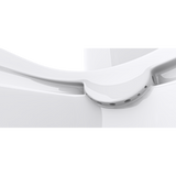 glasvilla Stand-WC Toilette Stand Toilette aus Keramik Spülrandloses WC bodenstehenden Toiletten