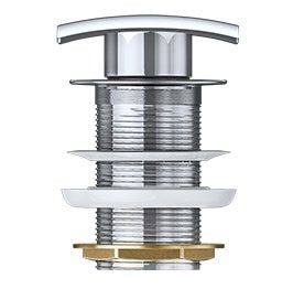 glasvilla Ablaufgarnitur Waschbeckenstöpsel | Waschtisch Stöpsel für alle DIN-Waschbecken