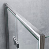 glasvilla Duschkabine Duschabtrennung 8mm ESG-Sicherheitsglas Nano-Beschichtung Hebe-Senk-Mechanismus Rav37-Plus