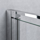 glasvilla Duschkabine Duschabtrennung 8mm ESG-Sicherheitsglas Nano-Beschichtung Hebe-Senk-Mechanismus Rav37-Plus