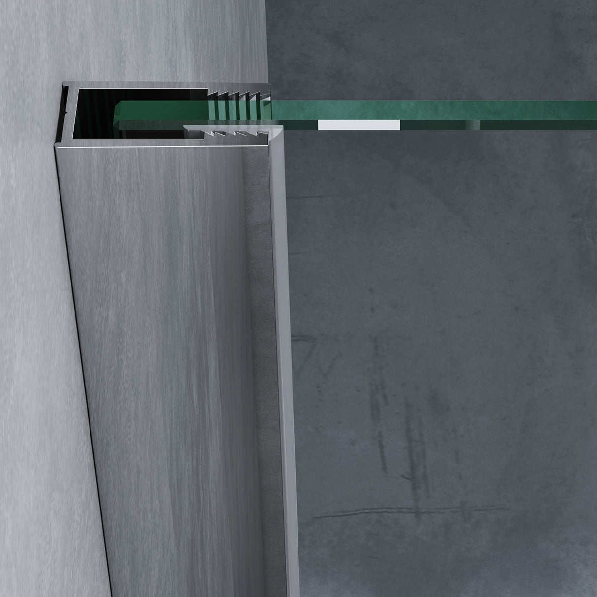 glasvilla Duschkabine Duschabtrennung 8mm ESG-Sicherheitsglas Nano-Beschichtung Hebe-Senk-Mechanismus Rav37-Plus