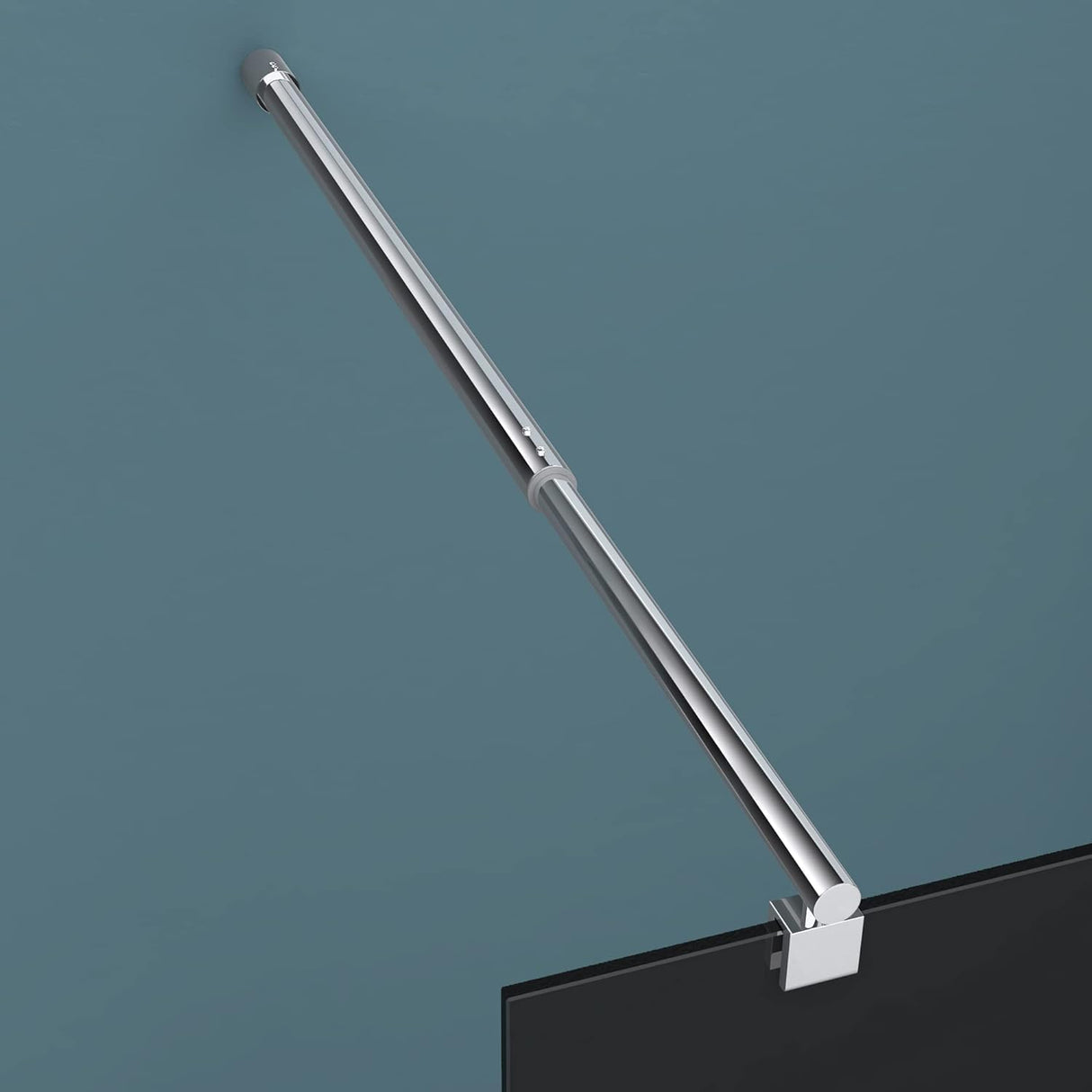 glasvilla Duschwand für Dusche Duschabtrennung Walk-In ESG-Sicherheitsglas 10mm NANO Glas BRAM1 & BRAM3 Bremen2VG