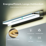 glasvilla Spiegelleuchte  LED Badlampe | Spiegellampe, 4000K Badezimmer Lampe | LED Wandleuchte  SparkLuxe