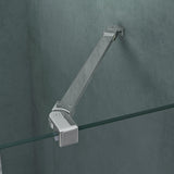 glasvilla Duschabtrennung Viertelkreis mit 2 Drehtüren Dusche ESG-Sicherheitsglas Nano-Beschichtung Ravenna52K