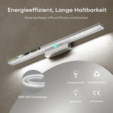 glasvilla Spiegelleuchte LED Badlampe | Spiegellampe, 6000K Badezimmer Lampe | LED Wandleuchte 14W Leuchtschein
