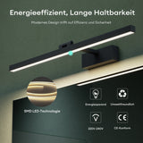 glasvilla Spiegelleuchte  LED Badlampe | Spiegellampe, 4000K Badezimmer Lampe | 180° Drehbar  9W Strahlenschön