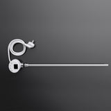 glasvilla Heizstab mit Thermostat Elektroheizstab mit LCD Bildschirm Heizpatrone aus Edelstahl Heizelement für Badheizkörper Heizungen Handtuchhalter