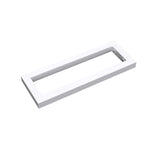 glasvilla Design Wandkonsole aus Edelstahl Waschtisch Halterung 1 Stück WH01