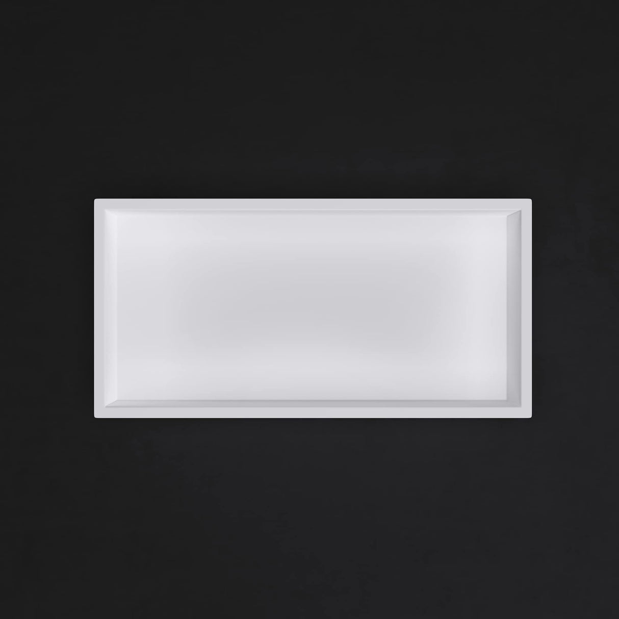 glasvilla Duschnische Bad  Wandnische befliesbar aus Edelstahl Duschregal einfache Montage