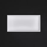 glasvilla Duschnische Bad  Wandnische befliesbar aus Edelstahl Duschregal einfache Montage