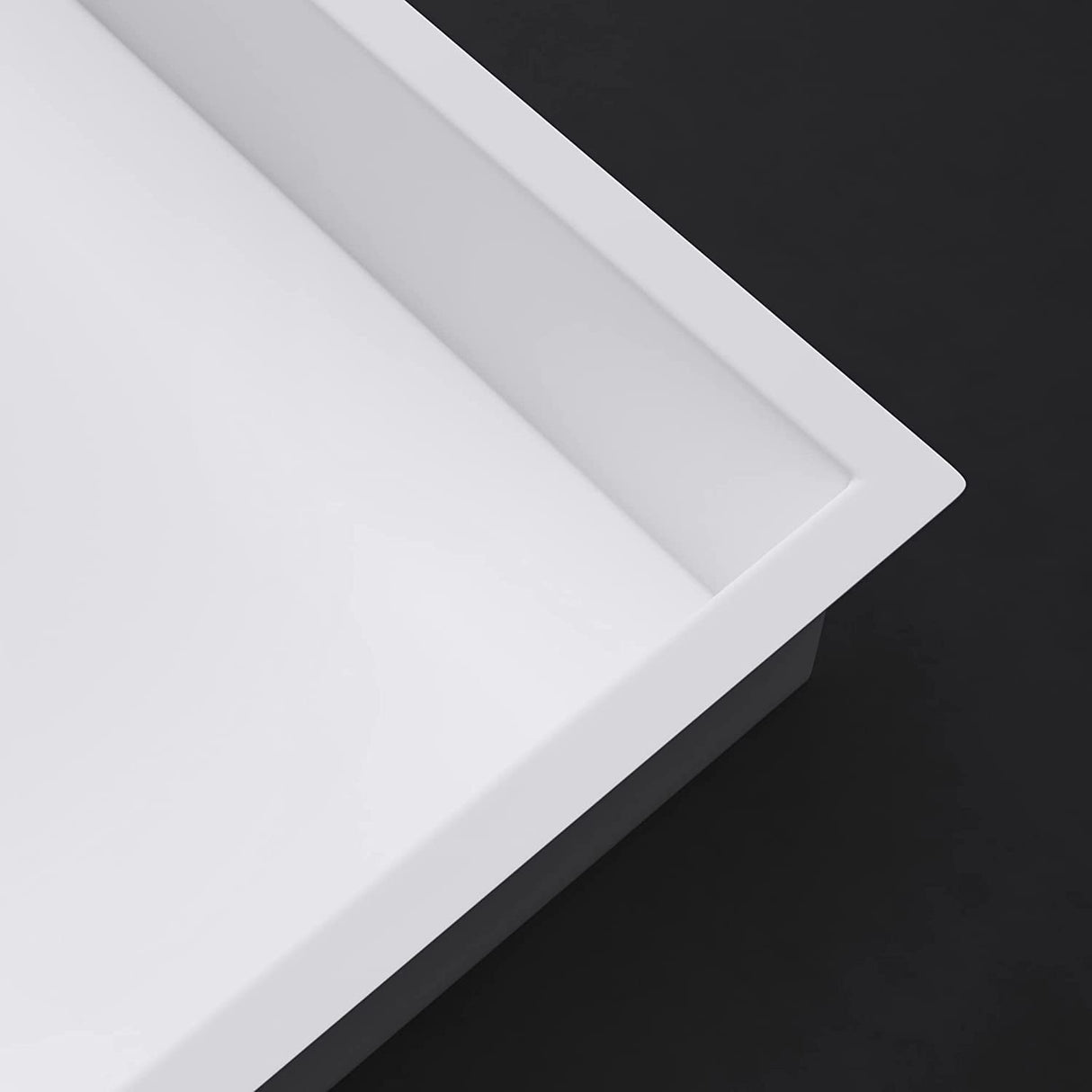 glasvilla Duschnische Bad  Wandnische befliesbar aus Edelstahl Duschregal einfache Montage