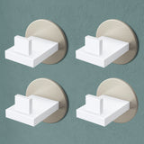 glasvilla Kleiderhaken Wandgarderobe Wandhaken aus Edelstahl Garderobenleiste Garderobenhaken Stalo-08+Stalo-09