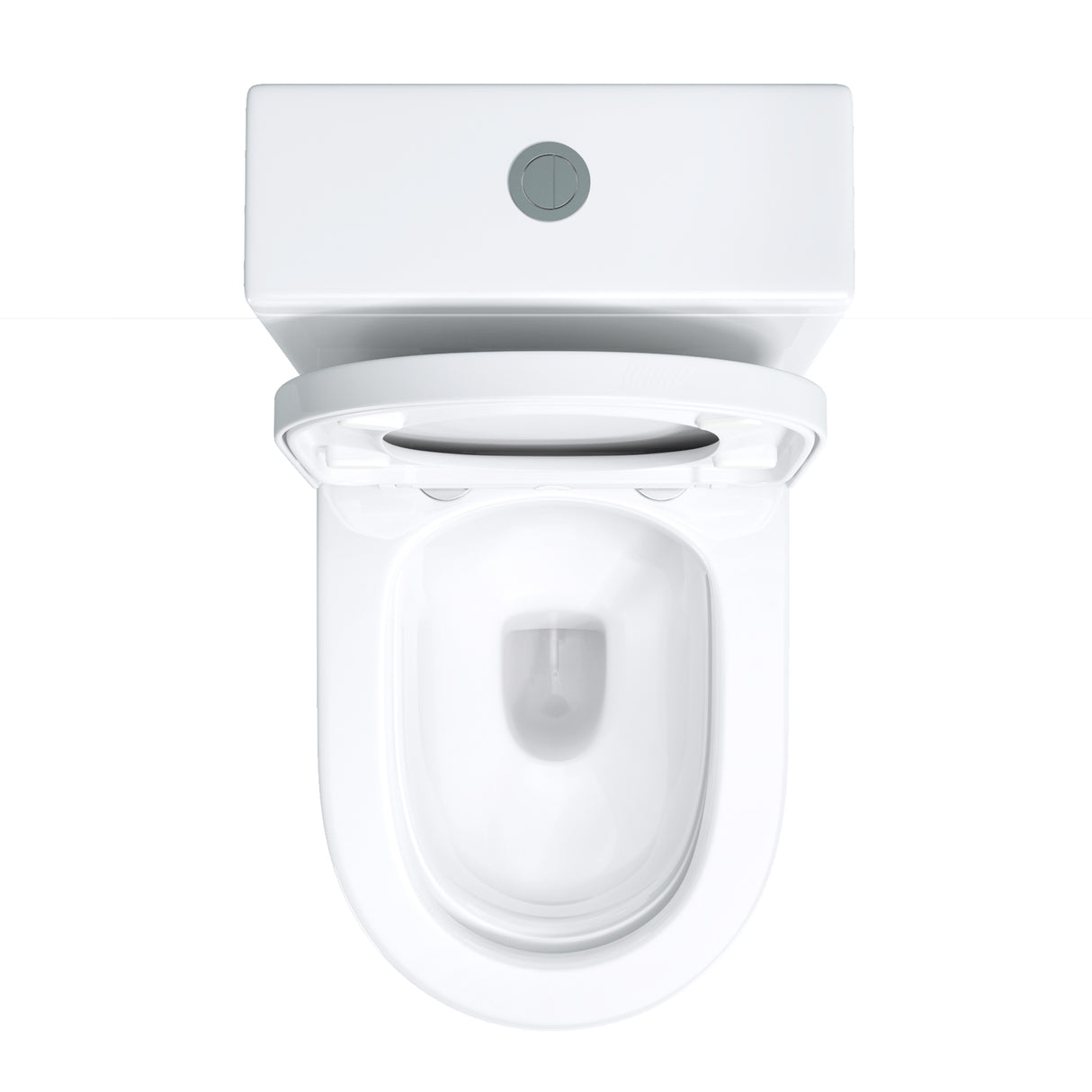 glasvilla Stand-WC Toilette Stand Toilette aus Keramik Spülrandloses WC bodenstehenden Toiletten