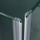 glasvilla Duschkabine 6mm Sicherheitsglas mit Easy-Clean durch NANO-Beschichtung Duschwand Duschabtrennung Ravenna05k-Plus