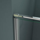 glasvilla Duschtür Nischentür dusche Duschabtrennung Duschkabine Duschwand 8mm Klarglas ESG-Sicherheitsglas mit Nanobeschichtung Teramo37K