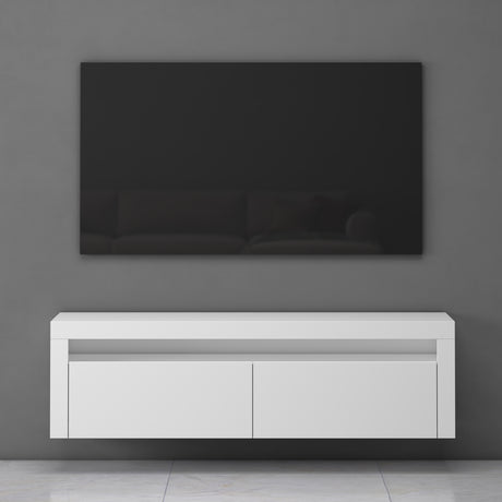 glasvilla Fernsehschrank TV Schrank Lowboard Hängeschrank 2 Türen mit Soft-Close Fernsehtisch für Wohnzimmer BTH: 160x40x46 cm Fernsehschrank01