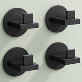 glasvilla Kleiderhaken Wandgarderobe Wandhaken aus Edelstahl Garderobenleiste Garderobenhaken Stalo-08+Stalo-09