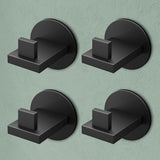 glasvilla Kleiderhaken Wandgarderobe Wandhaken aus Edelstahl Garderobenleiste Garderobenhaken Stalo-08+Stalo-09