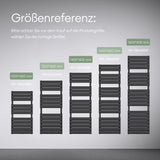 glasvilla Badheizkörper flach Seitenanschluss & Mittelanschluss Paneelheizkörper Horizontal Handtuchwärmer Badheizung FH