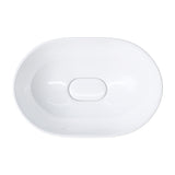 glasvilla Waschbecken Einbauwaschbecken, weiß Brüssel5006A aus Keramik, mit Nano-Beschichtung