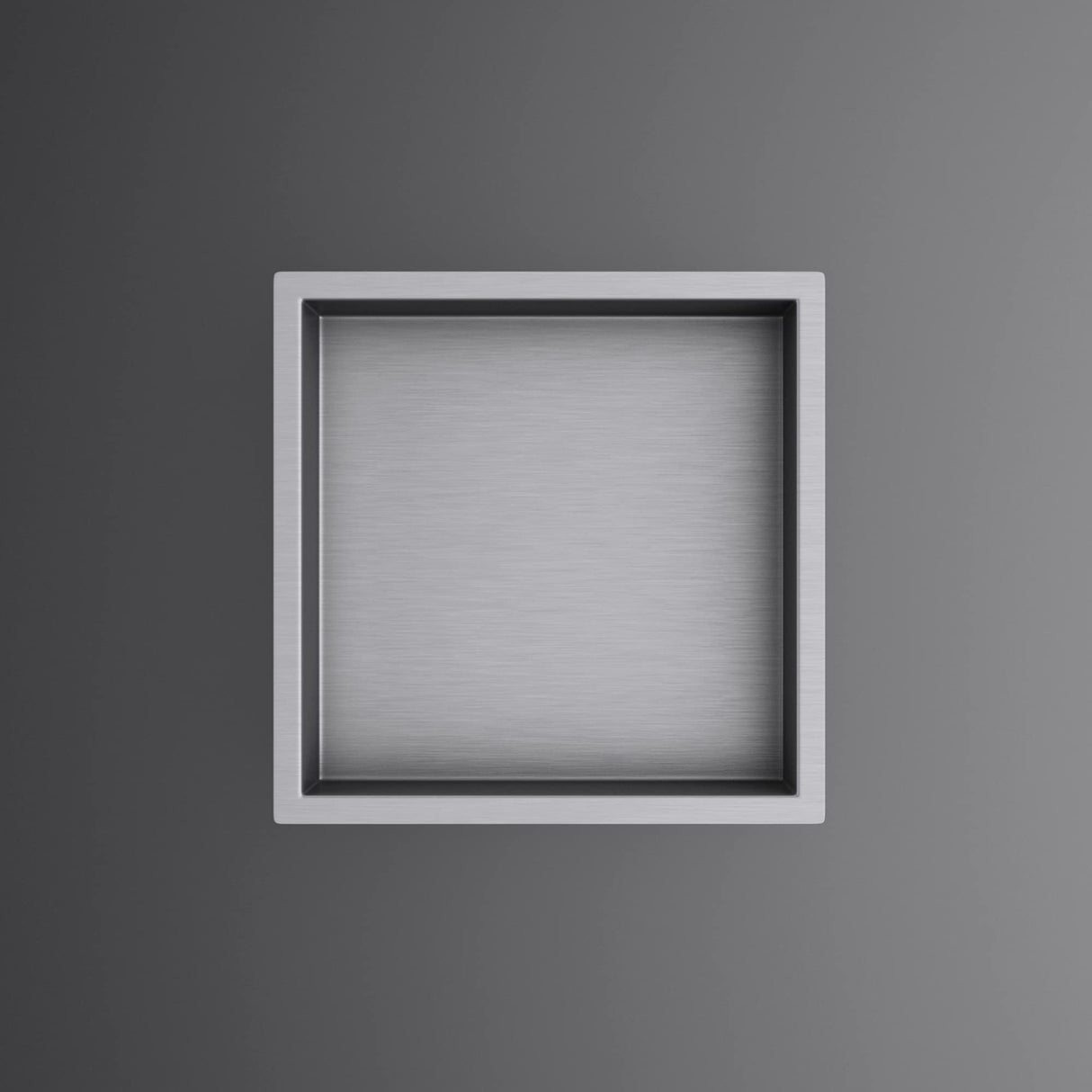 glasvilla Duschnische Bad  Wandnische befliesbar aus Edelstahl Duschregal einfache Montage