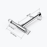 glasvilla Ablaufgarnitur für Waschbecken und Waschtisch Geruchsverschluss, Material: Messing, Anschlussgewinde