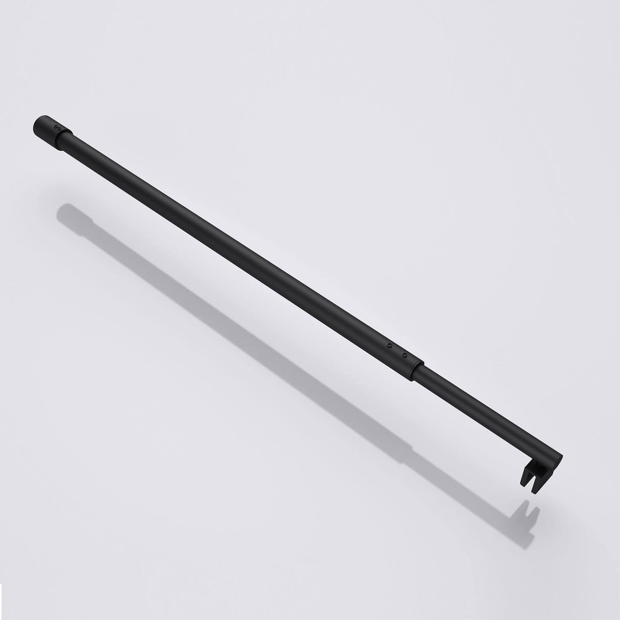 glasvilla Haltestange Duschwand Duschabtrennung Duschglaswand | Stabilisator für Walk in Dusche | um 180°schwenkbar für 6-10 mm Glasstärke