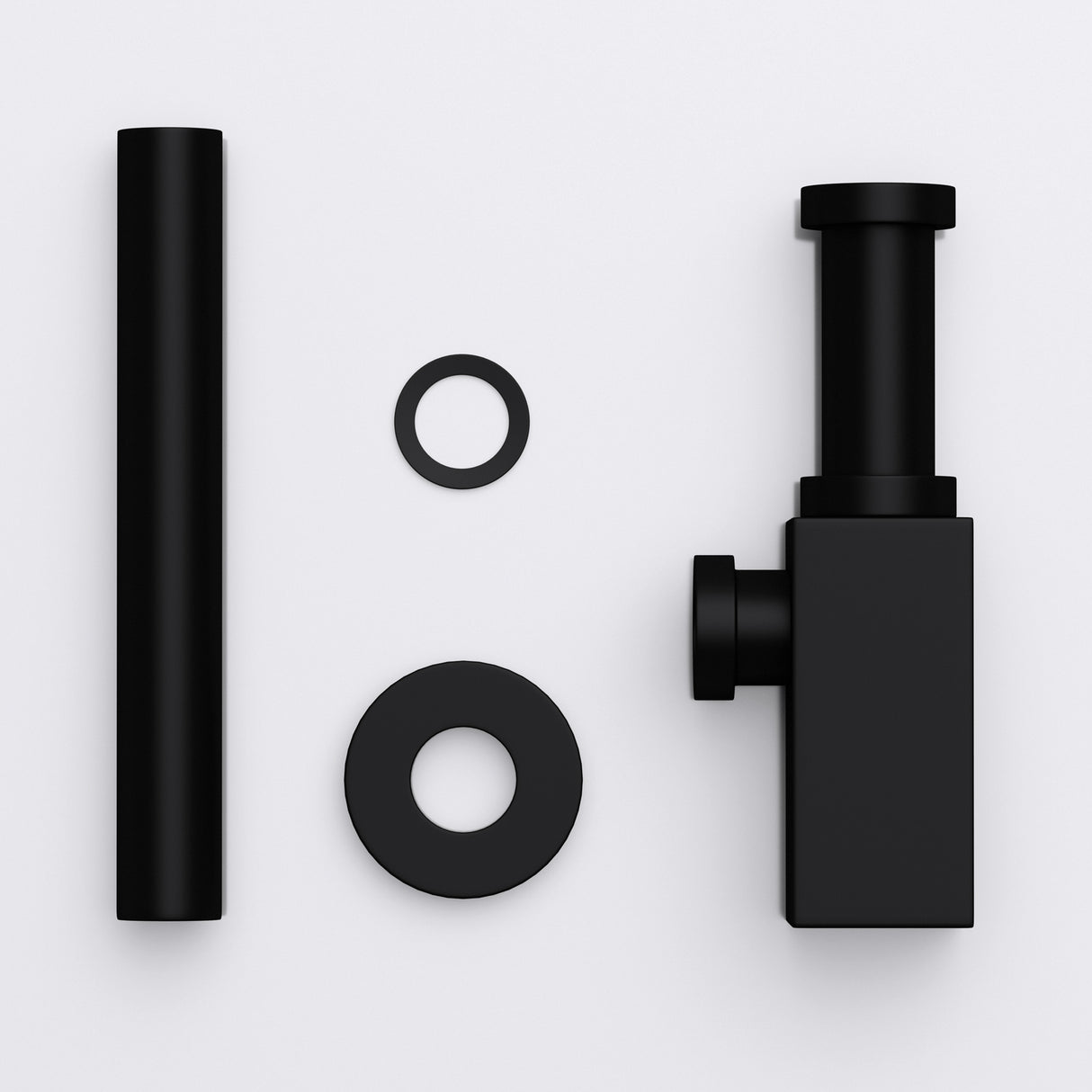 glasvilla Ablaufgarnitur für Waschbecken und Waschtisch Geruchsverschluss, Material: Messing, Anschlussgewinde