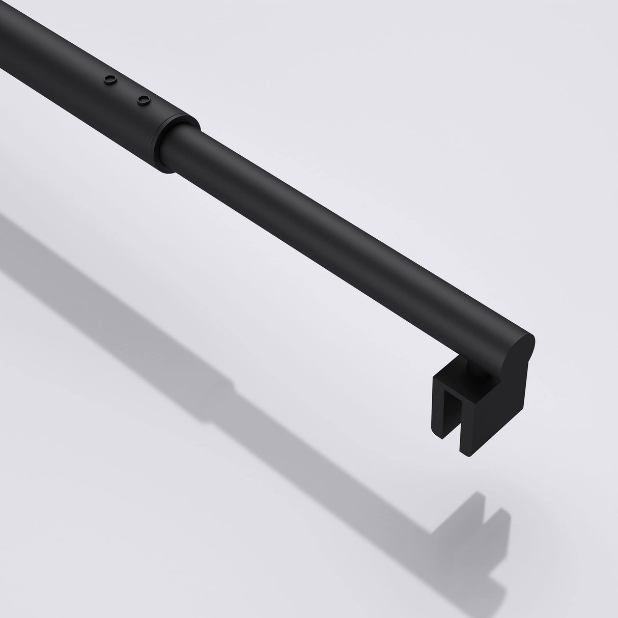 glasvilla Haltestange Duschwand Duschabtrennung Duschglaswand | Stabilisator für Walk in Dusche | um 180°schwenkbar für 6-10 mm Glasstärke