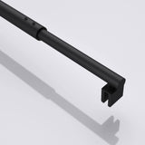 glasvilla Haltestange Duschwand Duschabtrennung Duschglaswand | Stabilisator für Walk in Dusche | um 180°schwenkbar für 6-10 mm Glasstärke