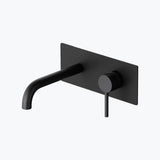 glasvilla Armatur Wandarmatur edel verchromt Waschbeckenarmatur inkl. Einbaukörper