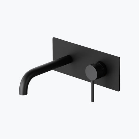 glasvilla Armatur Wandarmatur edel verchromt Waschbeckenarmatur inkl. Einbaukörper