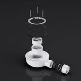 glasvilla Dusche Ablaufgarnitur für Duschwanne Duschtasse Abfluss Ablauf Siphon