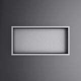 glasvilla Duschnische Bad  Wandnische befliesbar aus Edelstahl Duschregal einfache Montage