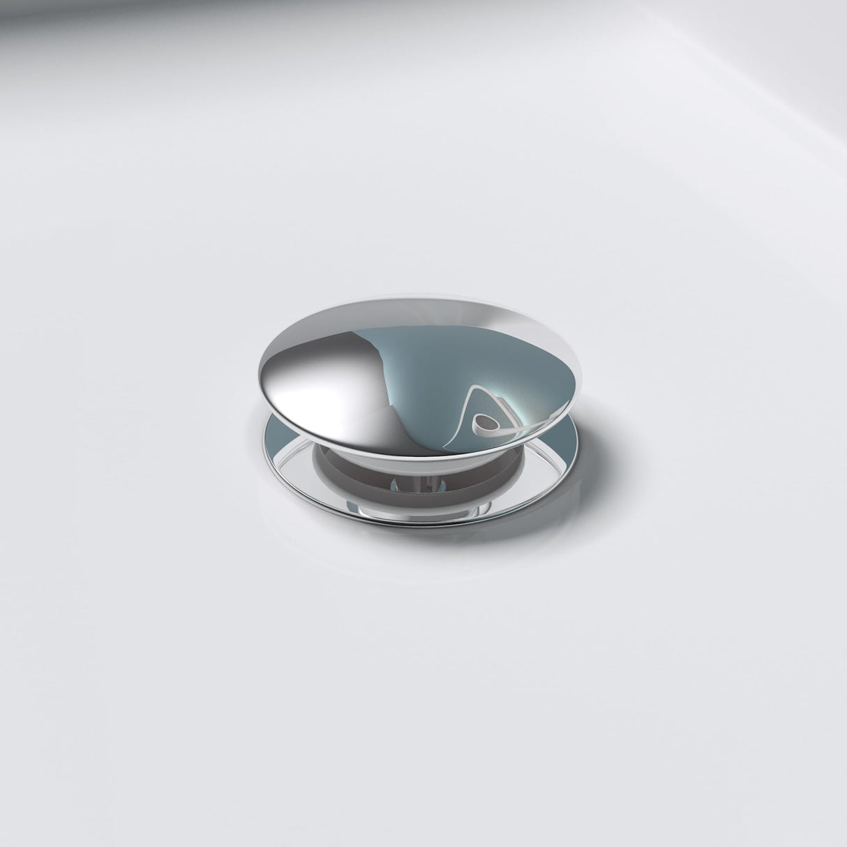 glasvilla Ablaufgarnitur Waschbeckenstöpsel | Waschtisch Stöpsel für alle DIN-Waschbecken