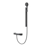 glasvilla Duschsystem mit Thermostat, Duscharmatur Komplettset mit Sicherheitsverriegelung, 3 Strahlarten höhenverstellbar Duschbrause mit Unterauslauf aus Messing  Duschsystem9