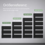 glasvilla Badheizkörper Badheizung Handtuchheizkörper Flach Seitenanschluss Handtuchhalter Handtuchwärmer FN