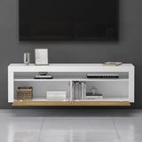 glasvilla Fernsehschrank TV Schrank Lowboard Hängeschrank 2 Türen mit Soft-Close Fernsehtisch für Wohnzimmer BTH: 160x40x46 cm Fernsehschrank01