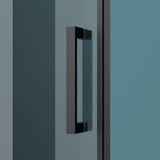 glasvilla Duschtür Nischentür dusche Duschabtrennung Duschkabine Nischendrehtür Duschwand 8mm Klarglas ESG-Sicherheitsglas mit Nanobeschichtung Teramo61K