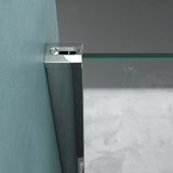 glasvilla Duschkabine 6mm Sicherheitsglas mit Easy-Clean durch NANO-Beschichtung Duschwand Duschabtrennung Ravenna05k-Plus