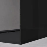 glasvilla Duschwand Duschabtrennung 2 Haltestange für Walk-In Dusche 10mm ESG-Sicherheitsglas mit Nanobeschichtung Rechteckiger Stabilisator Bremen02+2