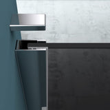 glasvilla Duschwand für Dusche Duschabtrennung Walk-In Dusche ESG-Sicherheitsglas 8mm NANO Glas BRAM1 & Bram3 Bremen1VG