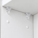 glasvilla Spiegelschrank mit Spielgeltüren Badezimmerschrank Hängeschrank Badezimmerspiegel Spiegelschrank-02